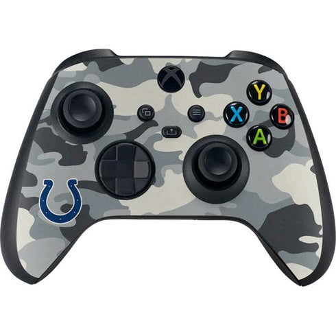 NFL Indianapolis Colts Camo Xbox Series X Bundle Skin