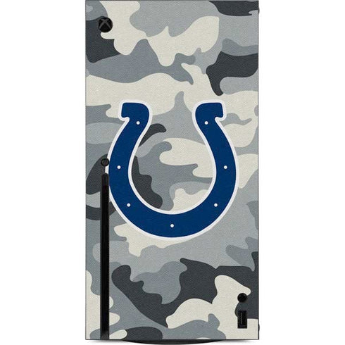 NFL Indianapolis Colts Camo Xbox Series X Console Skin