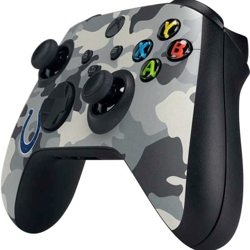 NFL Indianapolis Colts Camo Xbox Series X Controller Skin