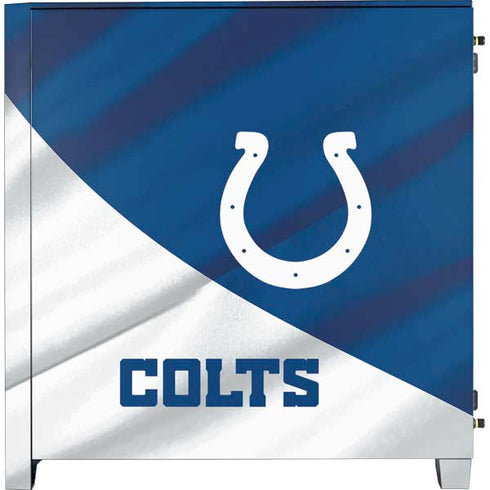 NFL Indianapolis Colts Corsair 4000D Tempered Glass Mid-Tower ATX Case Skin