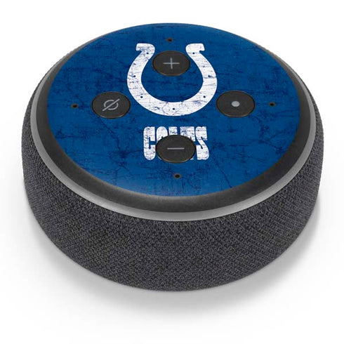 NFL Indianapolis Colts Distressed Amazon Echo Dot Skin