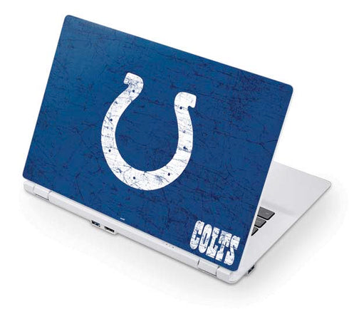 NFL Indianapolis Colts Distressed Acer Chromebook Skin