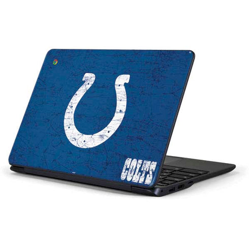 NFL Indianapolis Colts Distressed Samsung Chromebook Skin