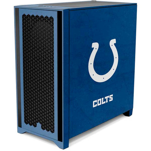 NFL Indianapolis Colts Distressed Corsair 4000D Tempered Glass Mid-Tower ATX Case Skin