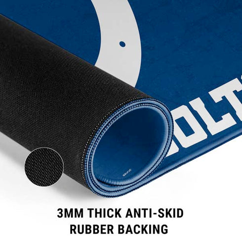NFL Indianapolis Colts Distressed Gaming Mouse Pad