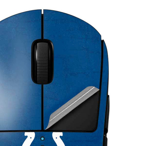 NFL Indianapolis Colts Distressed G Pro Wireless Gaming Mouse Skin