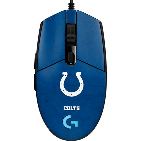 NFL Indianapolis Colts Distressed G203 Prodigy RGB Wired Gaming Mouse Skin