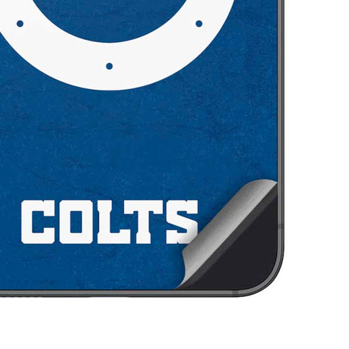 NFL Indianapolis Colts Distressed Galaxy A14 5G Skin