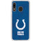 NFL Indianapolis Colts Distressed Galaxy A20 Clear Case