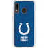 NFL Indianapolis Colts Distressed Galaxy A20 Clear Case