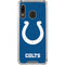 NFL Indianapolis Colts Distressed Galaxy A30 Clear Case