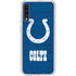 NFL Indianapolis Colts Distressed Galaxy A50 Clear Case