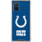 NFL Indianapolis Colts Distressed Galaxy A71 5G Clear Case