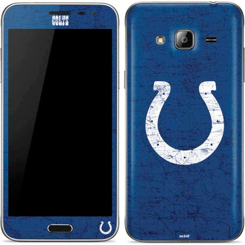 NFL Indianapolis Colts Distressed Galaxy J3 Skin