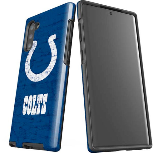 NFL Indianapolis Colts Distressed Galaxy Note 10 Pro Case