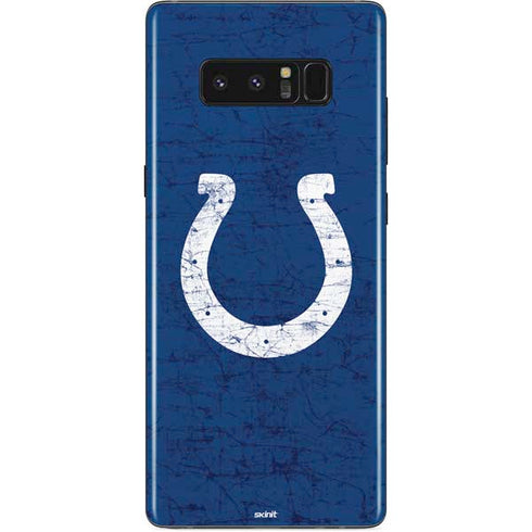 NFL Indianapolis Colts Distressed Galaxy Note 8 Skin