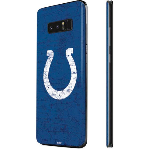 NFL Indianapolis Colts Distressed Galaxy Note 8 Skin