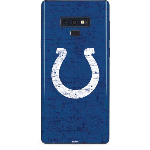 NFL Indianapolis Colts Distressed Galaxy Note 9 Skin