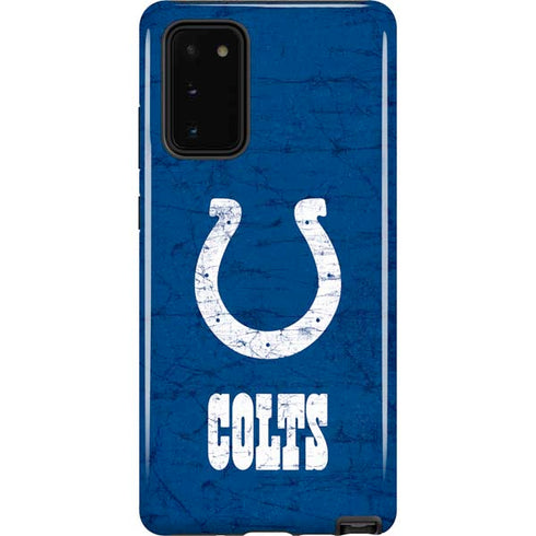 NFL Indianapolis Colts Distressed Galaxy Note20 5G Pro Case