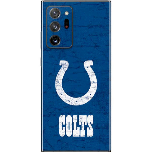 NFL Indianapolis Colts Distressed Galaxy Note20 Ultra 5G Skin