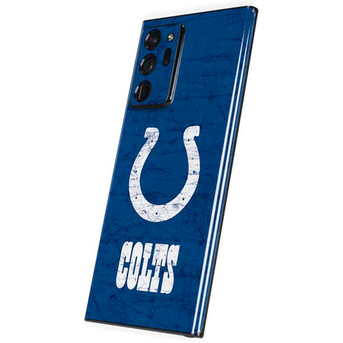 NFL Indianapolis Colts Distressed Galaxy Note20 Ultra 5G Skin