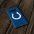 NFL Indianapolis Colts Distressed Galaxy S10 Plus Skin