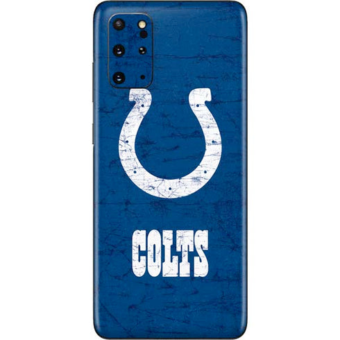 NFL Indianapolis Colts Distressed Galaxy S20 Plus Skin