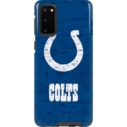 NFL Indianapolis Colts Distressed Galaxy S20 Pro Case