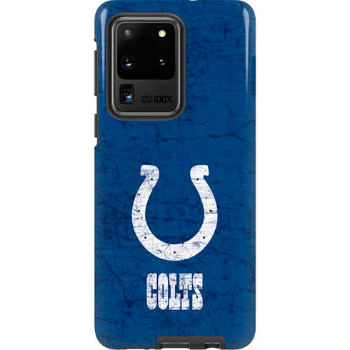 NFL Indianapolis Colts Distressed Galaxy S20 Ultra 5G Pro Case