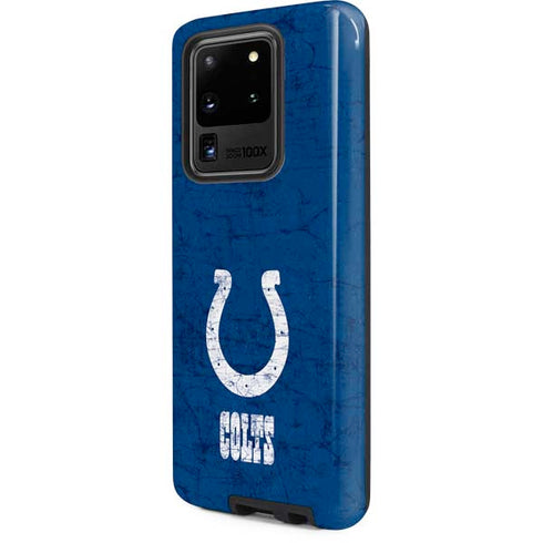 NFL Indianapolis Colts Distressed Galaxy S20 Ultra 5G Pro Case