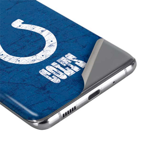 NFL Indianapolis Colts Distressed Galaxy S20 Ultra 5G Skin