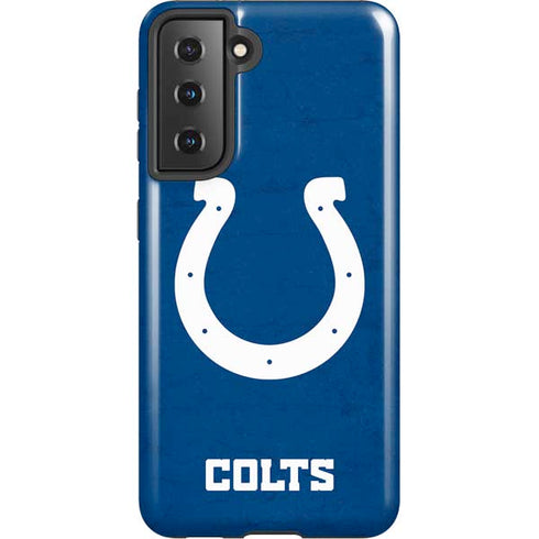NFL Indianapolis Colts Distressed Galaxy S21 5G Pro Case