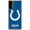 NFL Indianapolis Colts Distressed Galaxy S21 FE Clear Case