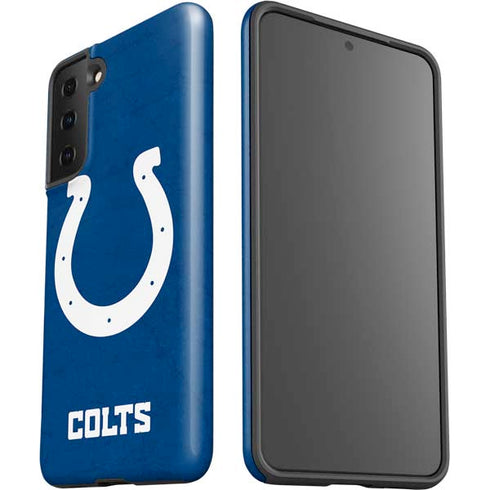 NFL Indianapolis Colts Distressed Galaxy S21 FE Pro Case
