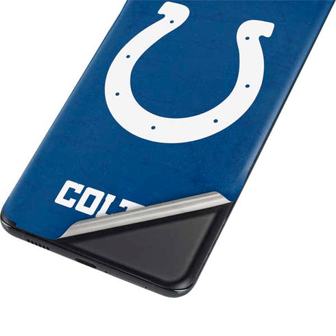 NFL Indianapolis Colts Distressed Galaxy S21 Plus 5G Skin