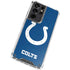 NFL Indianapolis Colts Distressed Galaxy S21 Ultra 5G Clear Case