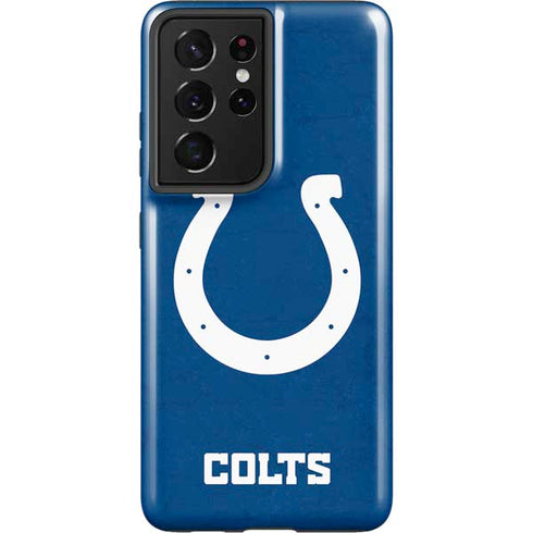 NFL Indianapolis Colts Distressed Galaxy S21 Ultra 5G Pro Case