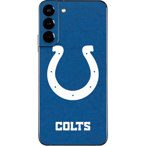 NFL Indianapolis Colts Distressed Galaxy S22 Plus Skin