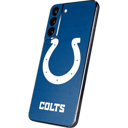 NFL Indianapolis Colts Distressed Galaxy S22 Plus Skin