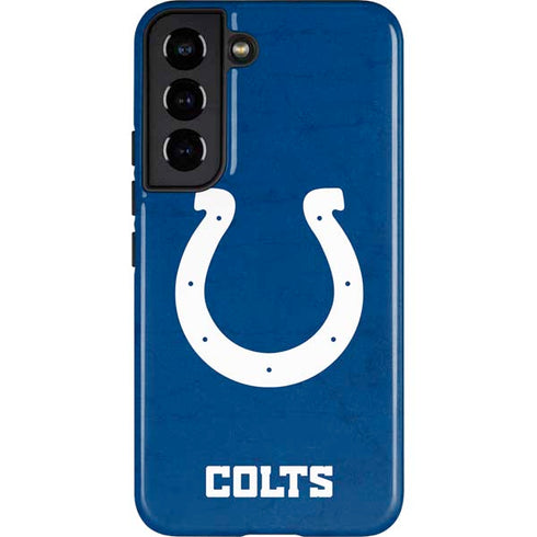 NFL Indianapolis Colts Distressed Galaxy S22 Pro Case