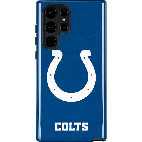NFL Indianapolis Colts Distressed Galaxy S22 Ultra Pro Case
