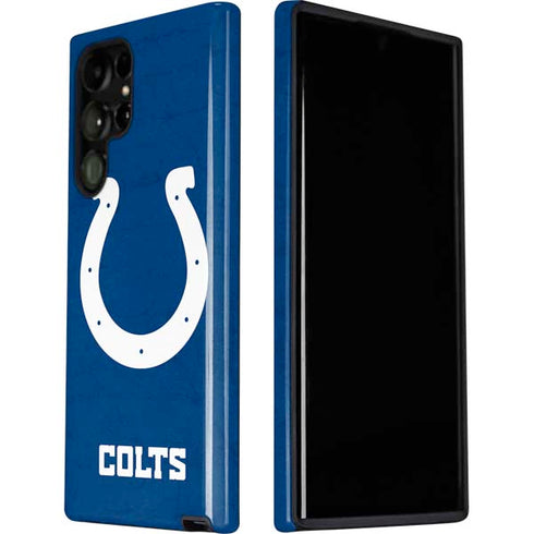 NFL Indianapolis Colts Distressed Galaxy S22 Ultra Pro Case