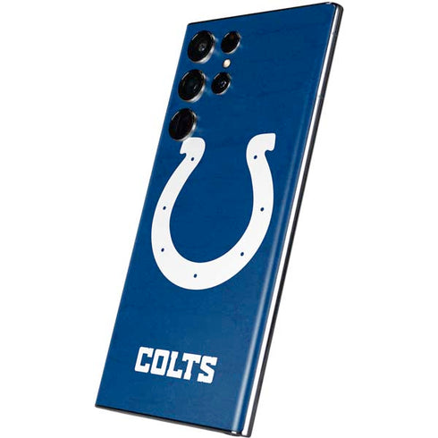NFL Indianapolis Colts Distressed Galaxy S22 Ultra Skin