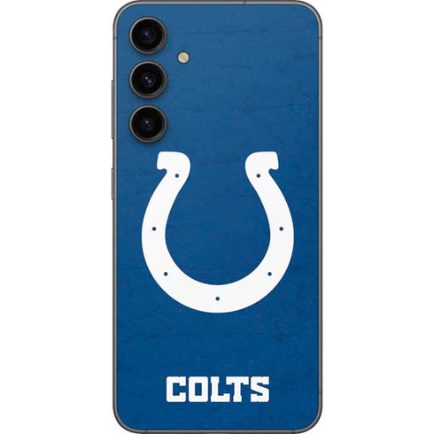 NFL Indianapolis Colts Distressed Galaxy S23 FE Skin