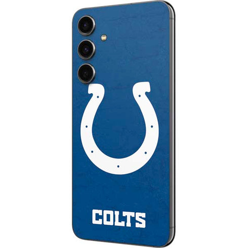 NFL Indianapolis Colts Distressed Galaxy S23 FE Skin