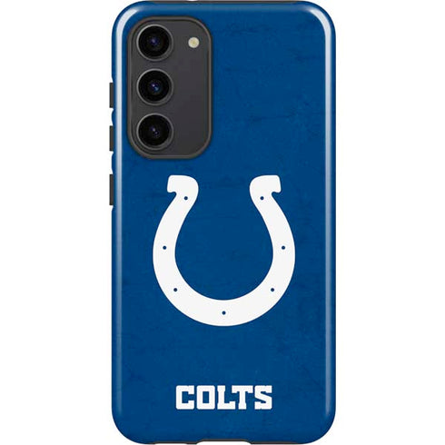 NFL Indianapolis Colts Distressed Galaxy S23 Plus Pro Case
