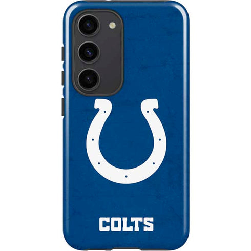 NFL Indianapolis Colts Distressed Galaxy S23 Pro Case