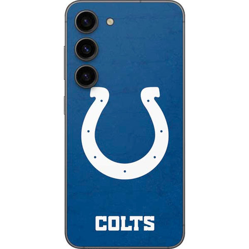 NFL Indianapolis Colts Distressed Galaxy S23 Skin