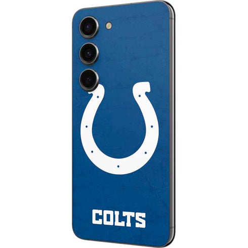 NFL Indianapolis Colts Distressed Galaxy S23 Skin