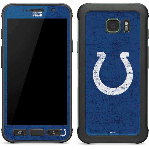 NFL Indianapolis Colts Distressed Galaxy S7 Active Skin